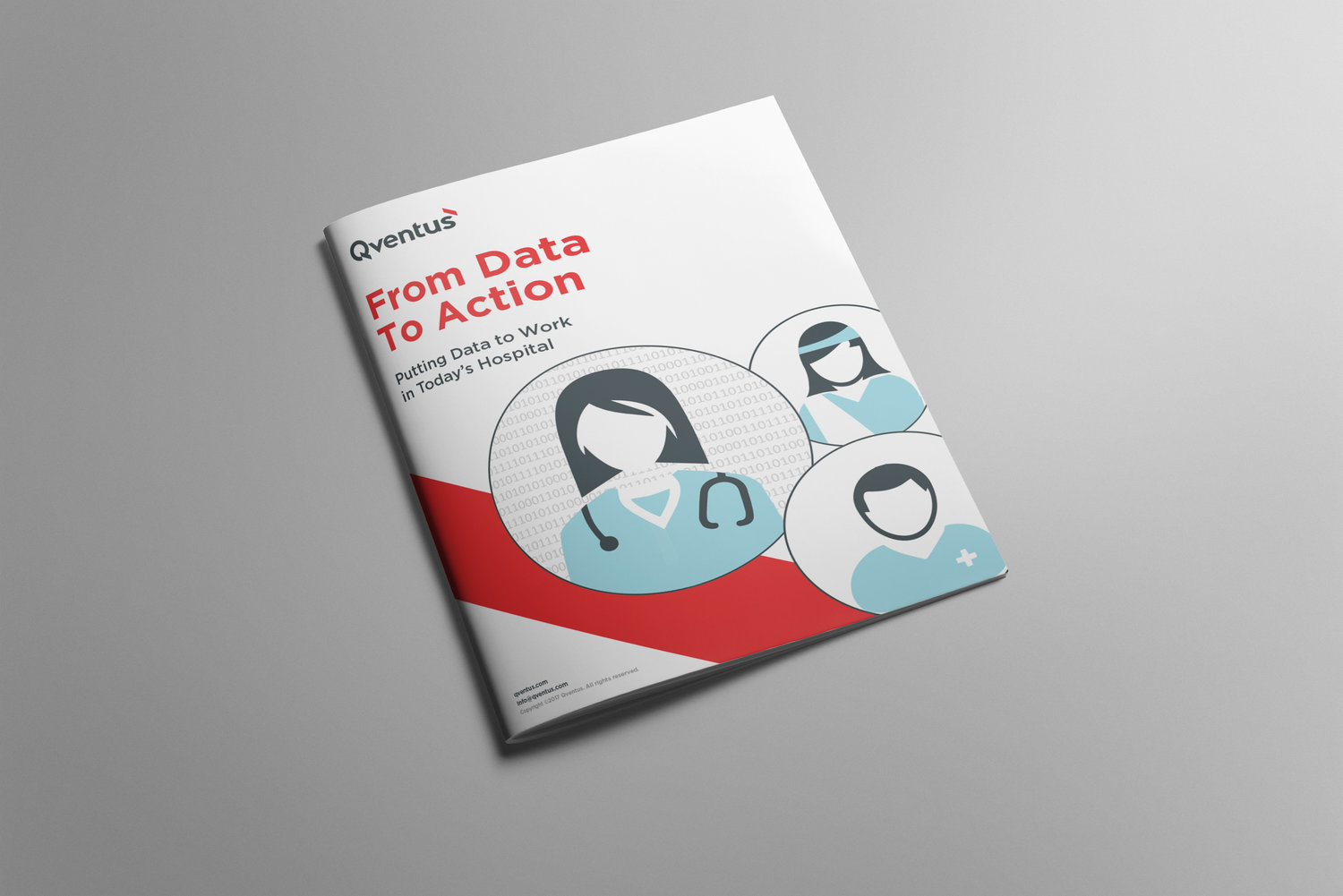 Qventus From Data to Action whitepaper cover